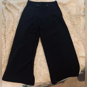 Ann Taylor- trouser pants wide leg , high waist. Size 2